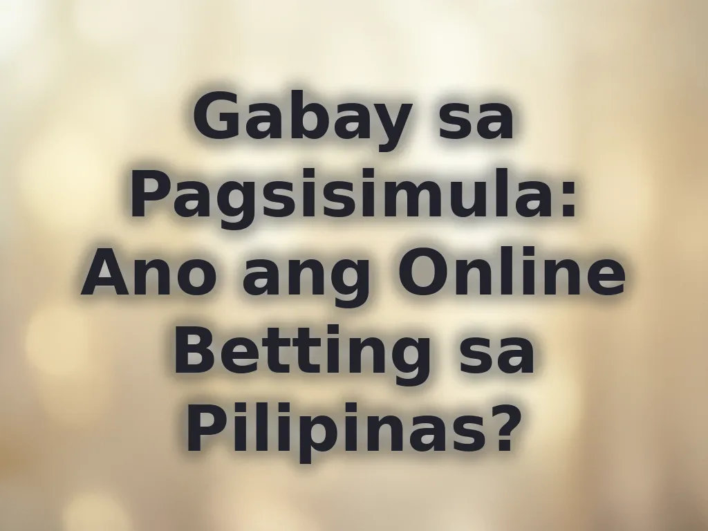 Gabay sa Pagsisimula